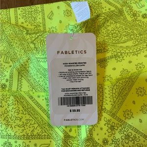 Fabletics yoga pants size medium